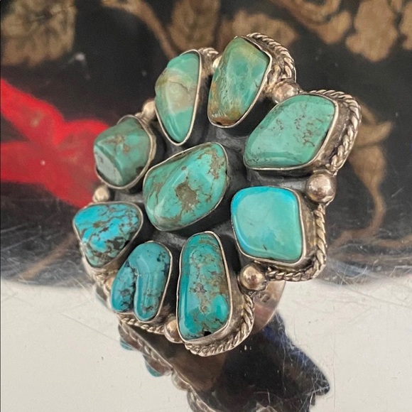 Sold 🌸 Native and Gorgeous and Turquoise ring - Picture 2 of 8